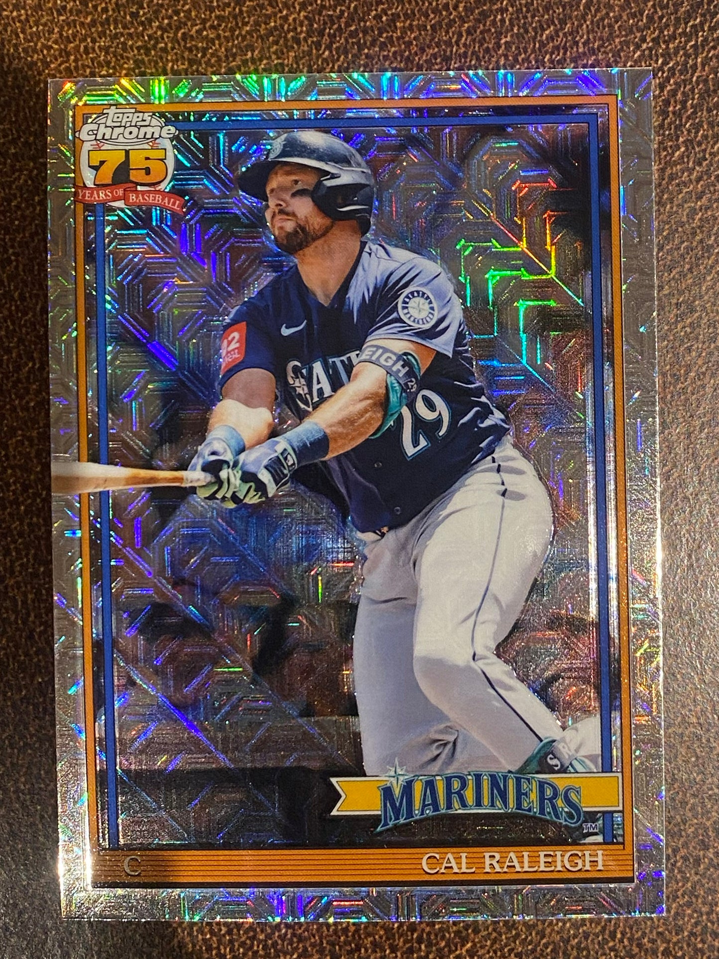 Cal Raleigh - 2026 Topps Series 1 - Mojo Refractor - Mariners