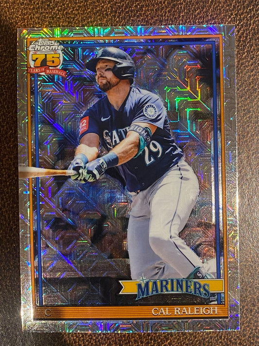 Cal Raleigh - 2026 Topps Series 1 - Mojo Refractor - Mariners