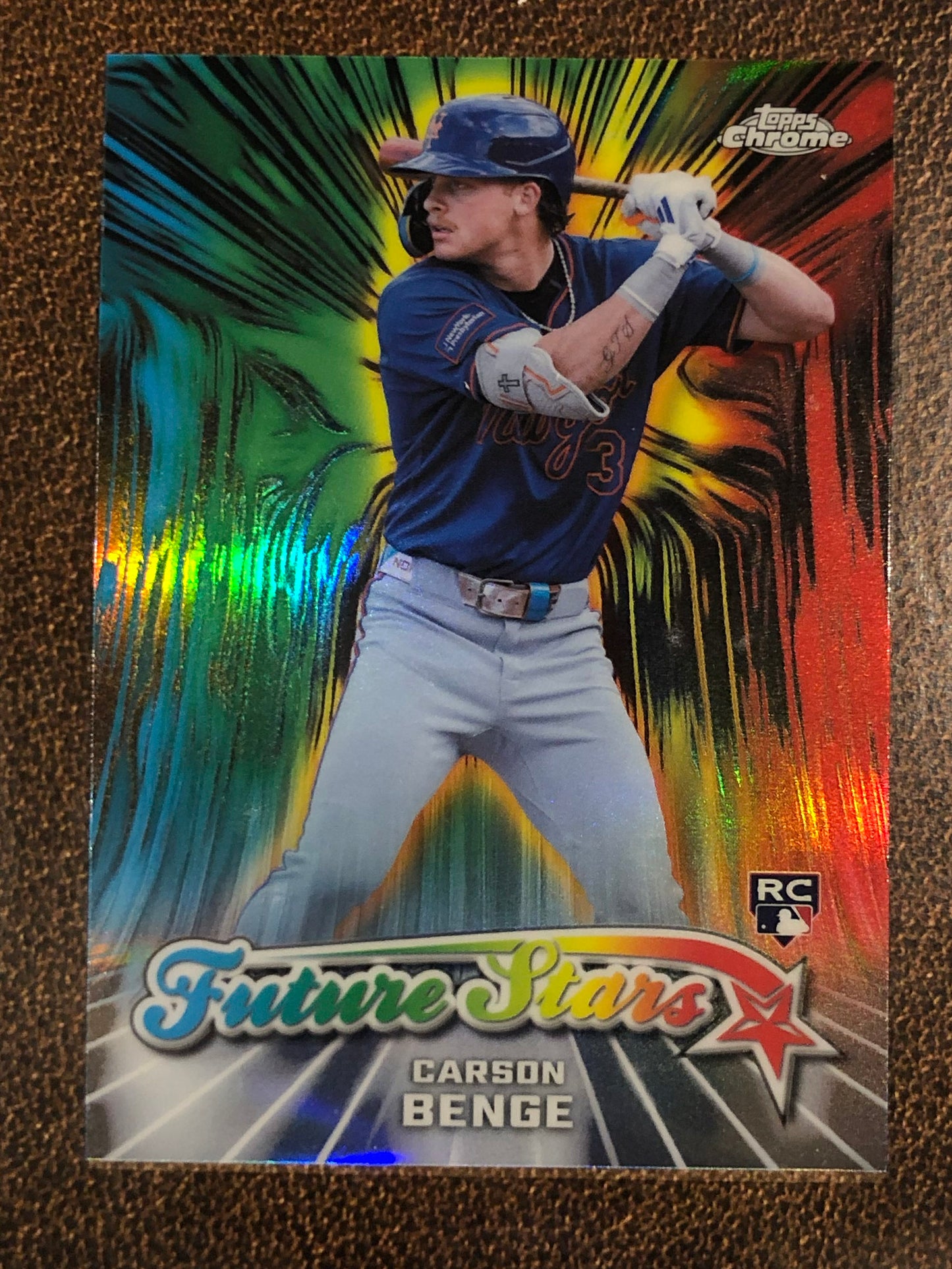 Carson Benge - 2026 Topps Chrome - Future Stars Insert - Mets