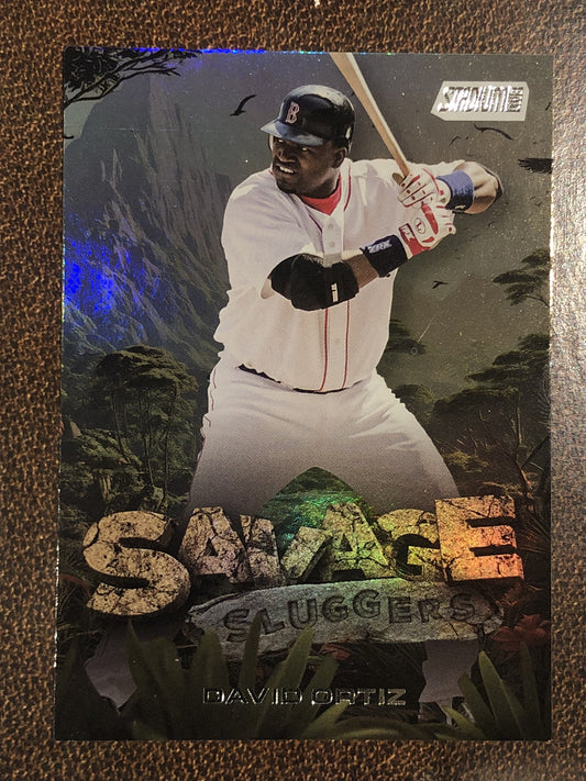 David Ortiz - 2025 Topps Stadium Club - Savage Sluggers - Red Sox