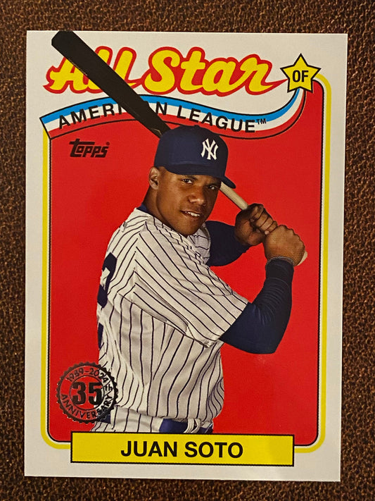 Juan Soto - 2024 Topps Series 2 - 1989 All-Star Insert - Yankees