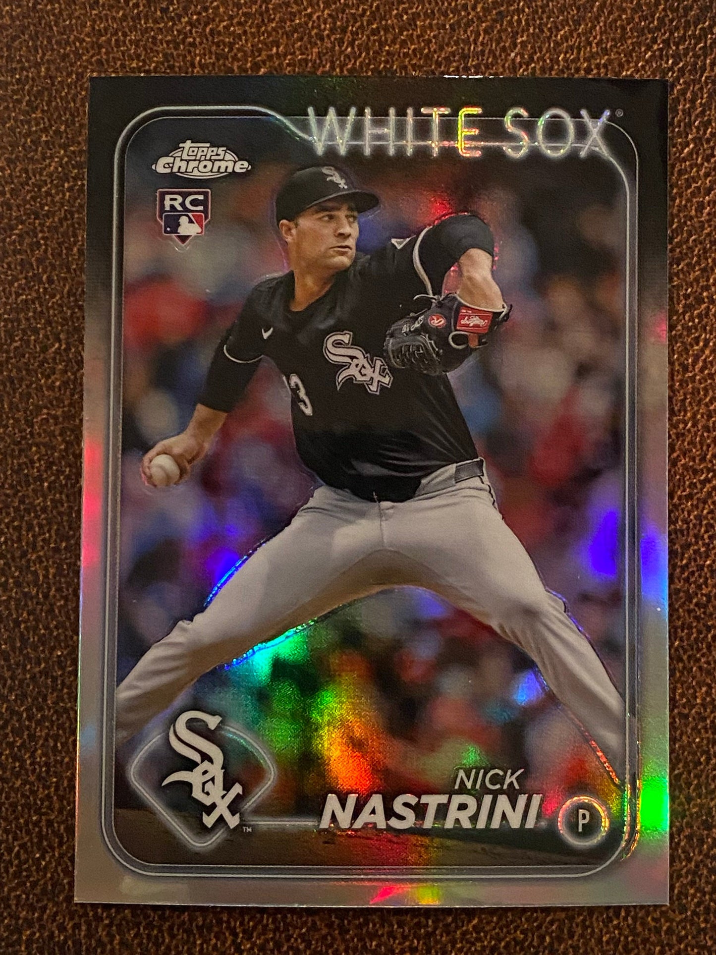 Nick Nastrini - 2024 Topps Chrome Update - Refractor - White Sox