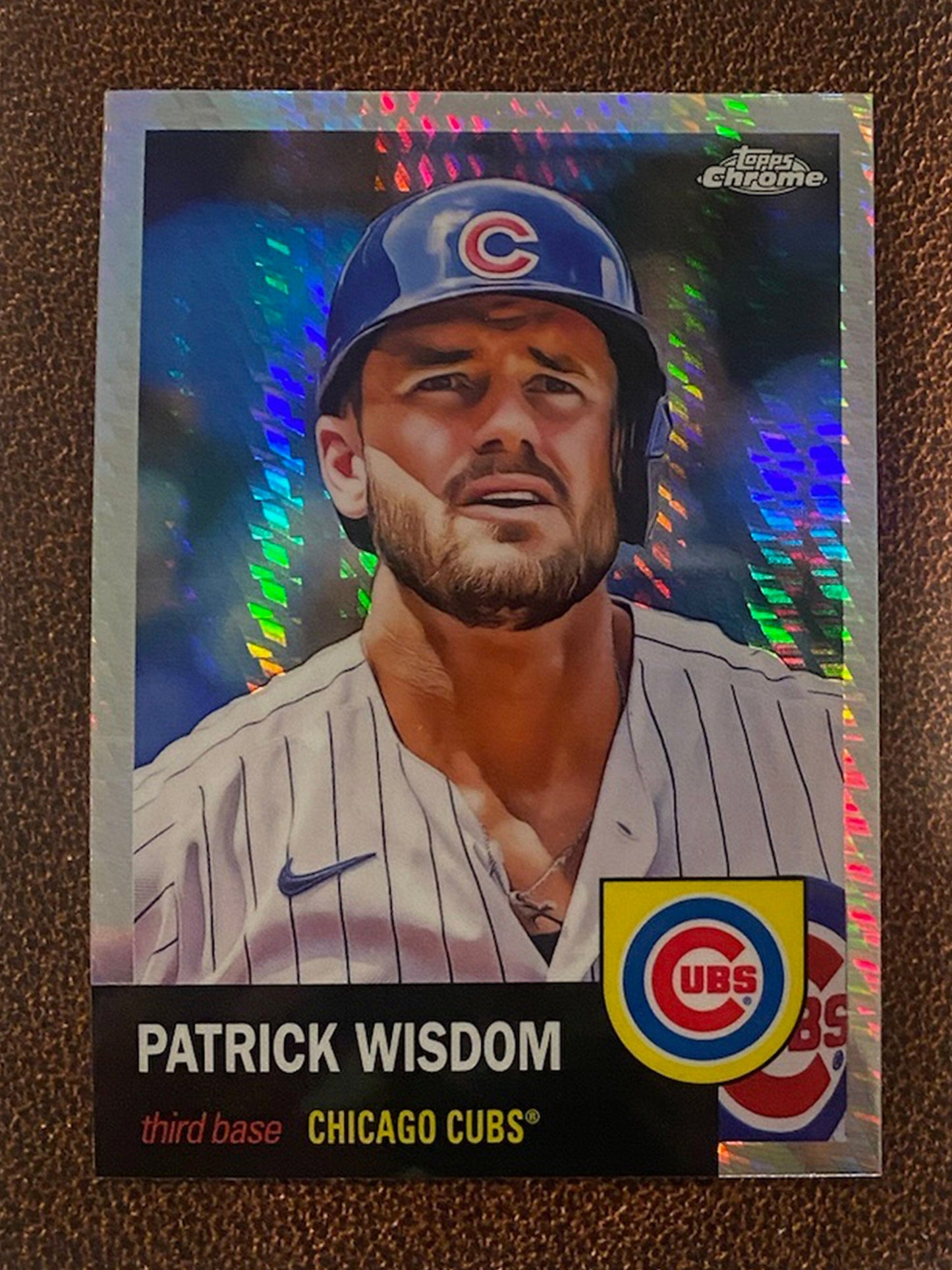 Patrick Wisdom - 2022 Topps Chrome Platinum Anniversary - Prism Refractor - Cubs