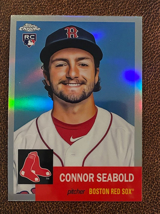 Connor Seabold - 2022 Topps Chrome Platinum Anniversary - Refractor - Red Sox