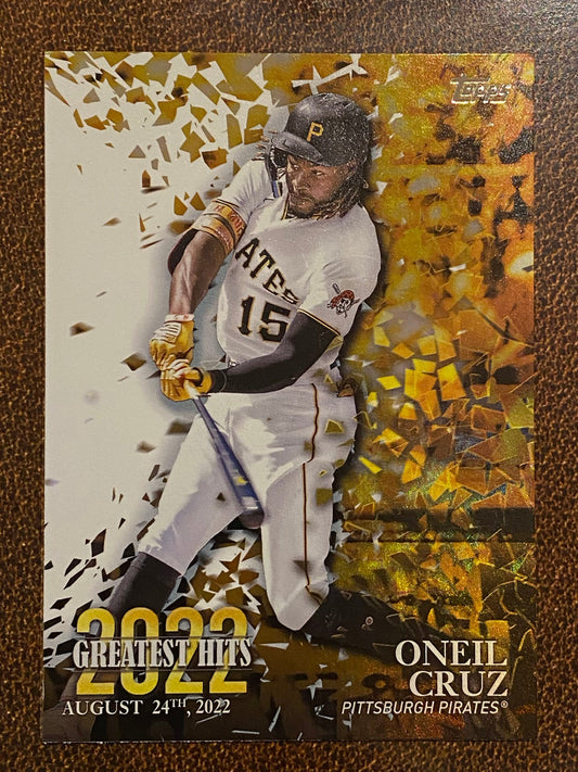 Oneil Cruz - 2023 Topps Series 1 - Greatest Hit Inserts - Pirates