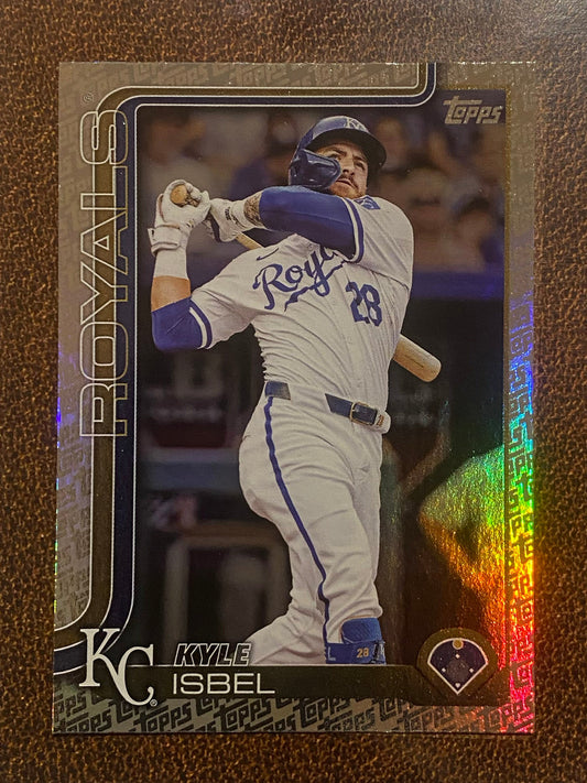 Kyle Isbel - 2025 Topps Series 2 - Fanatics Exclusive Topps Foil Border - Royals