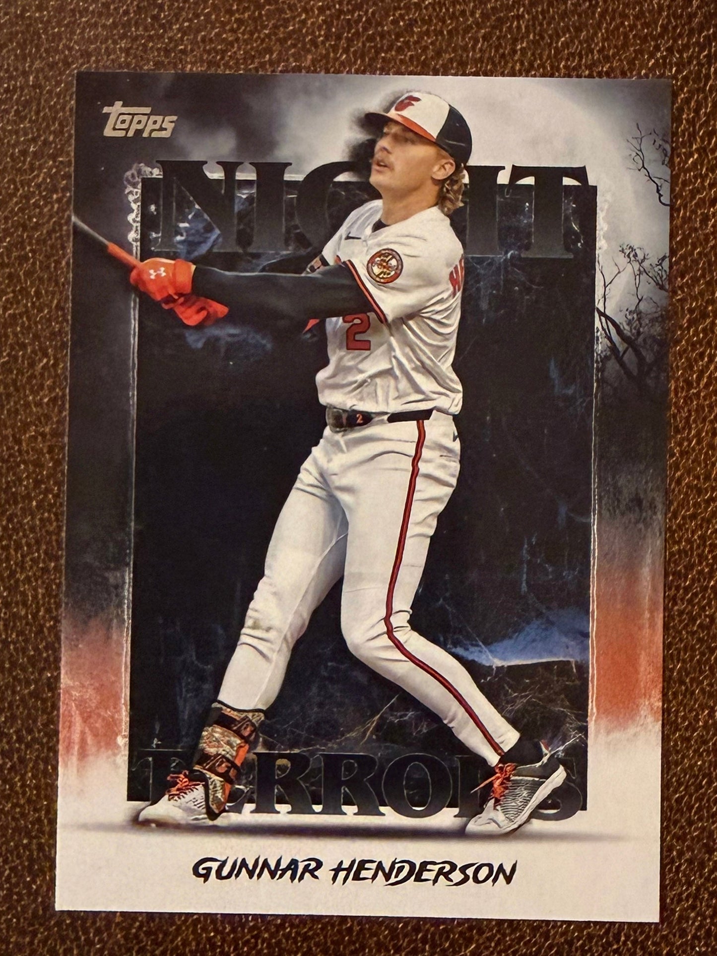 Gunnar Henderson - 2025 Topps Update - Night Terrors Insert - Orioles