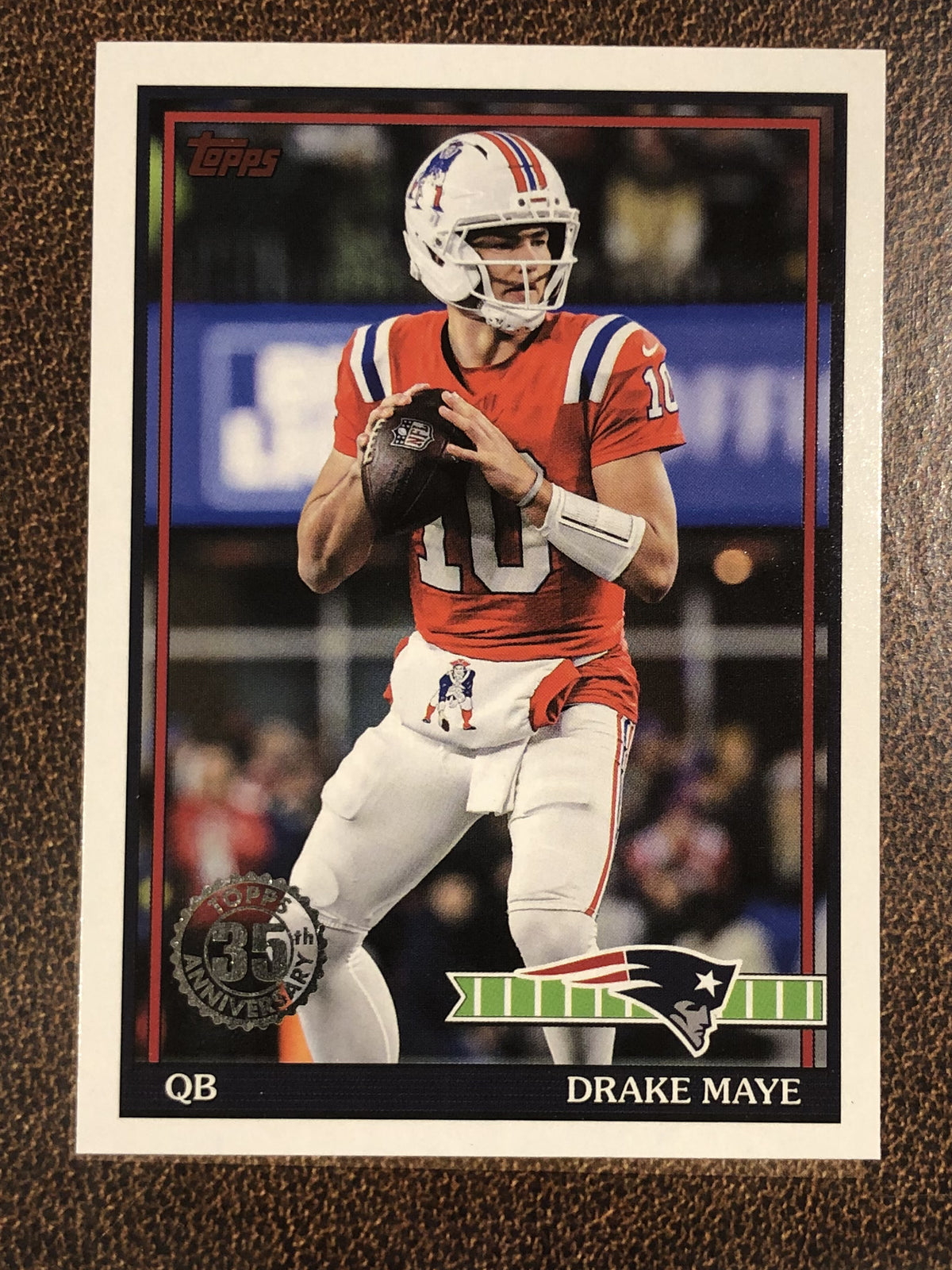 Drake Maye - 2026 Topps Flagship - 1991 Insert - Patriots
