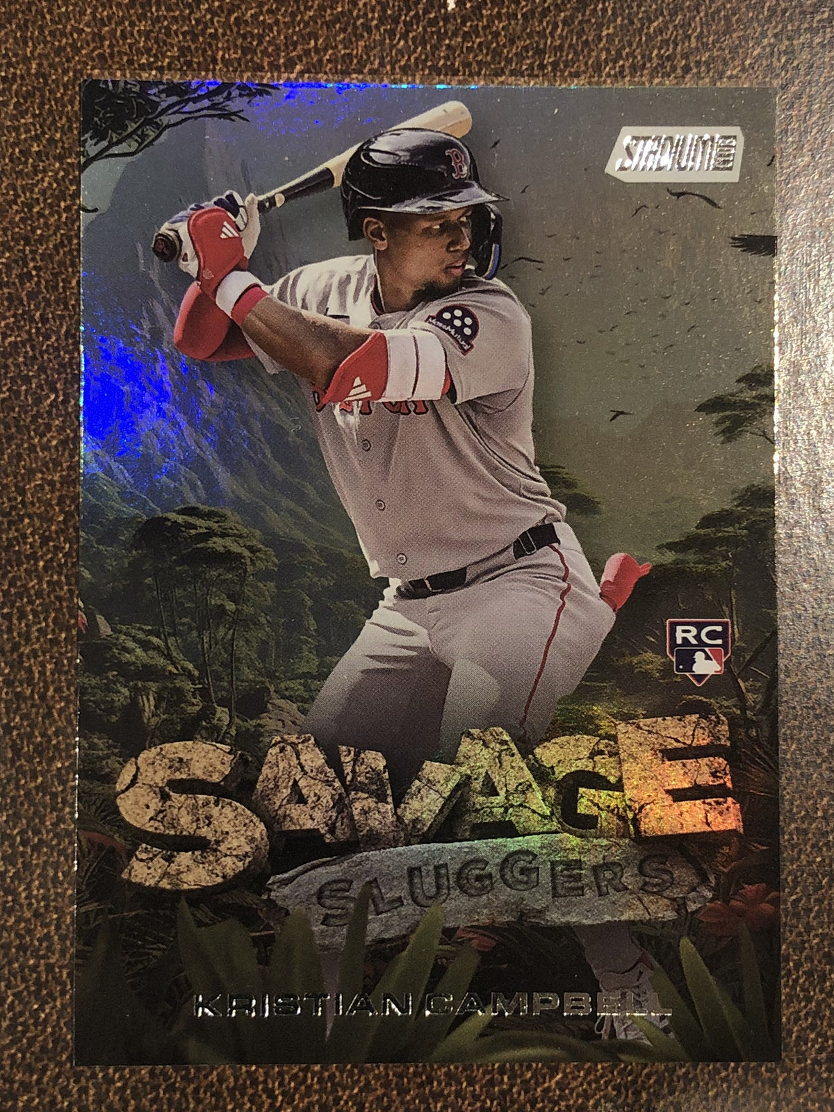 Kristian Campbell - 2025 Topps Stadium Club - Savage Sluggers - Red Sox