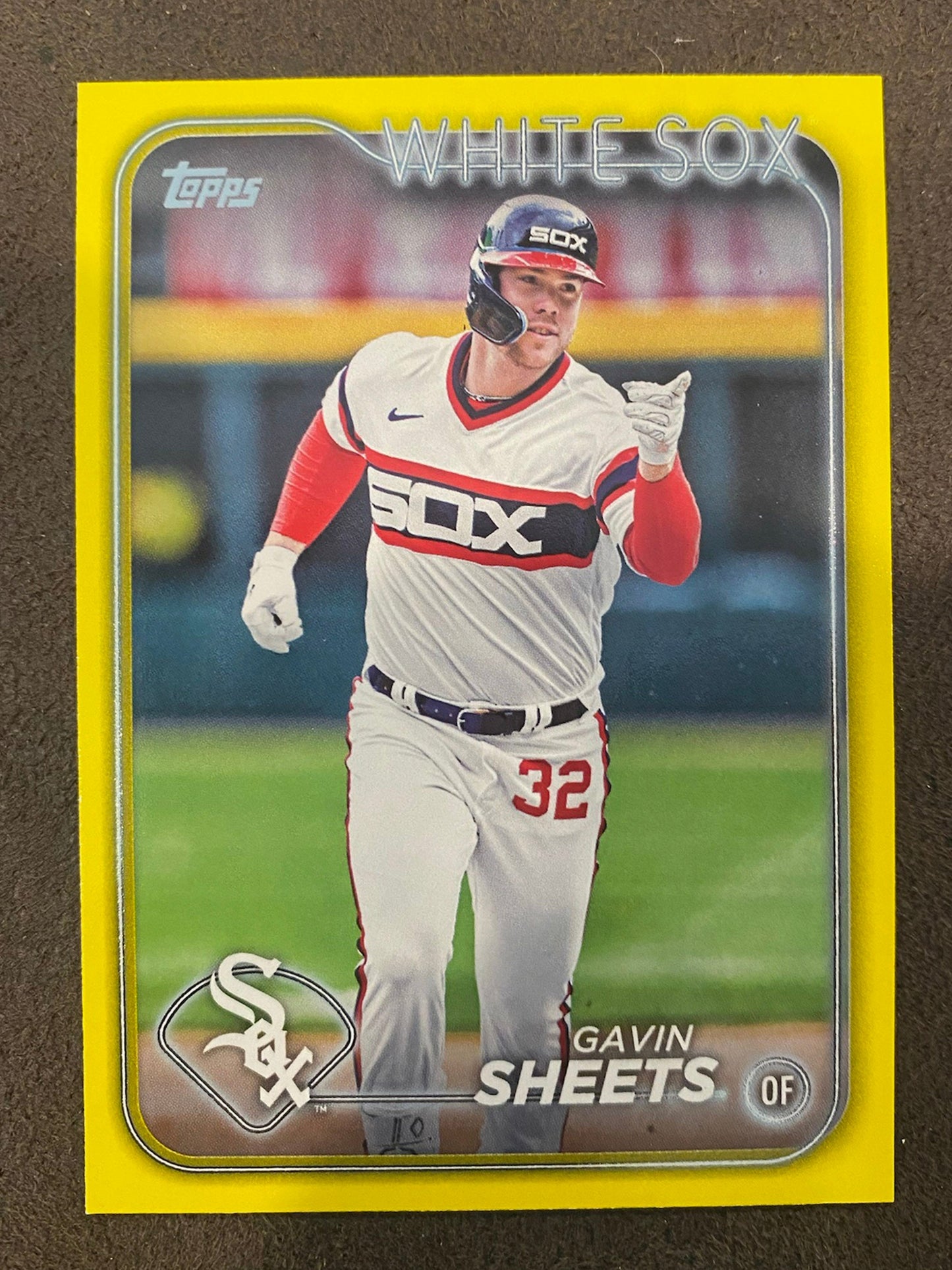 Gavin Sheets - 2024 Topps Series 2 - Yellow Parallels - White Sox