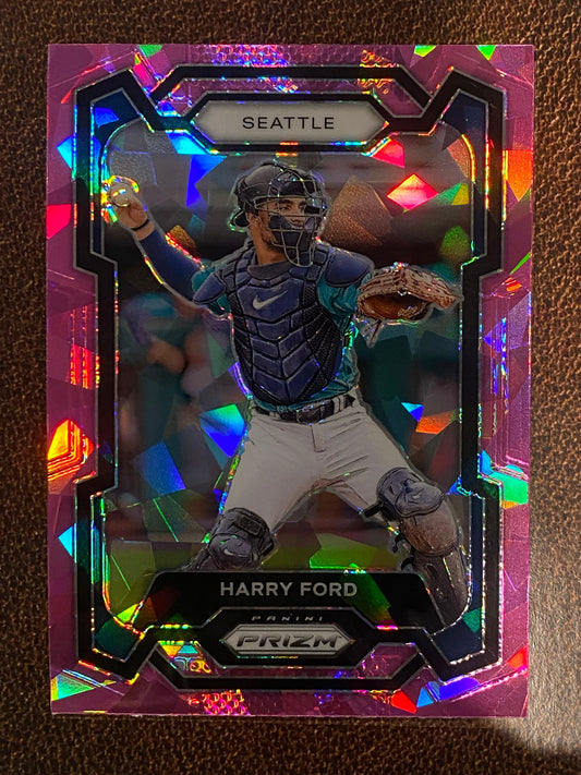 Harry Ford - 2024 Panini Prizm - Pink Ice - Mariners