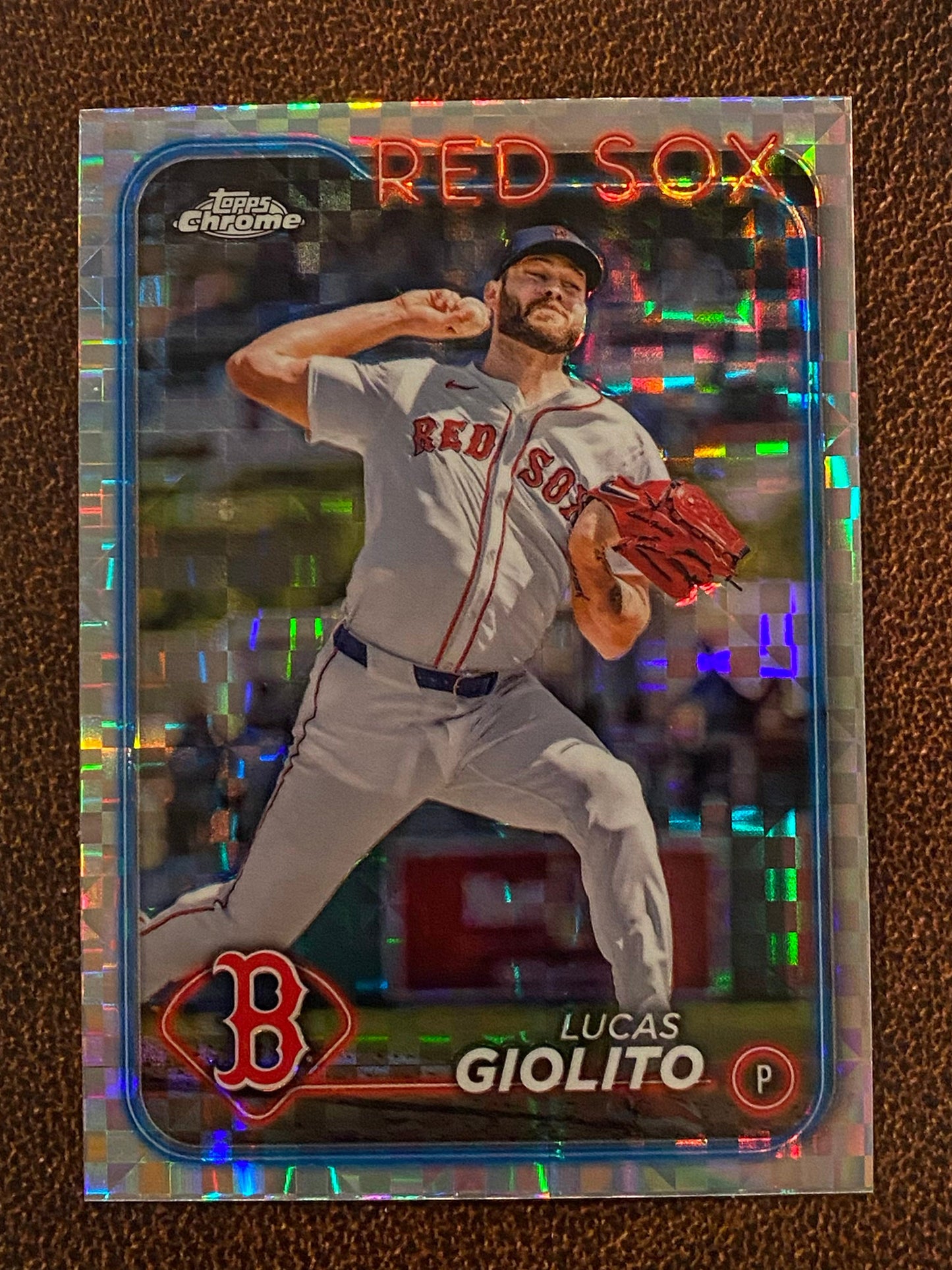 Lucas Giolito - 2024 Topps Chrome Update - XFractor - Red Sox