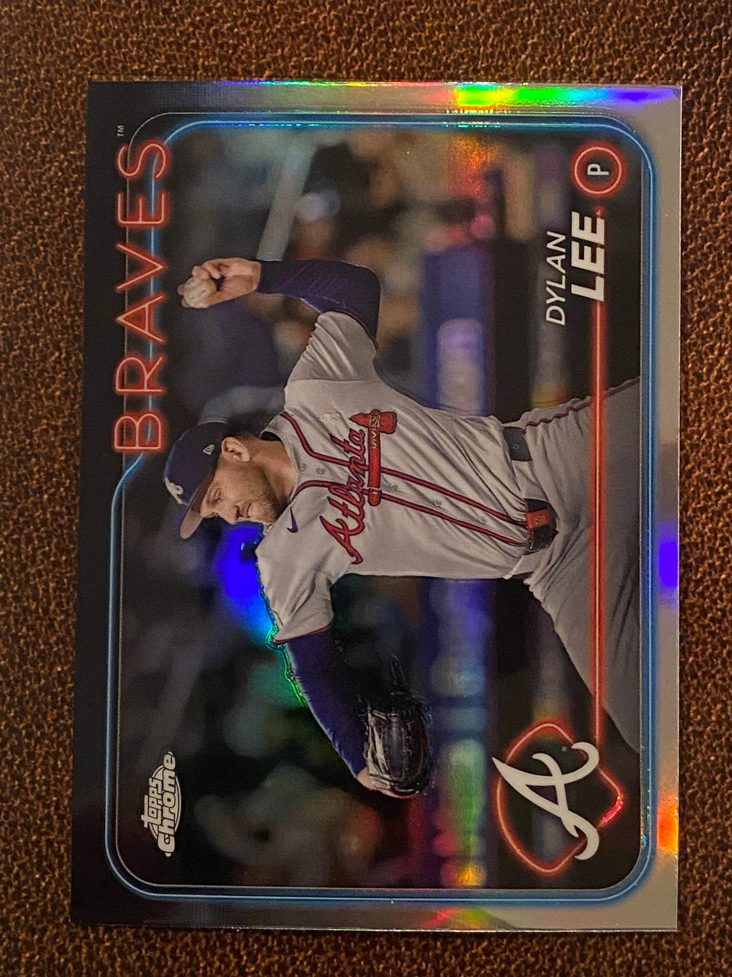 Dylan Lee - 2024 Topps Chrome Update - Refractor - Braves