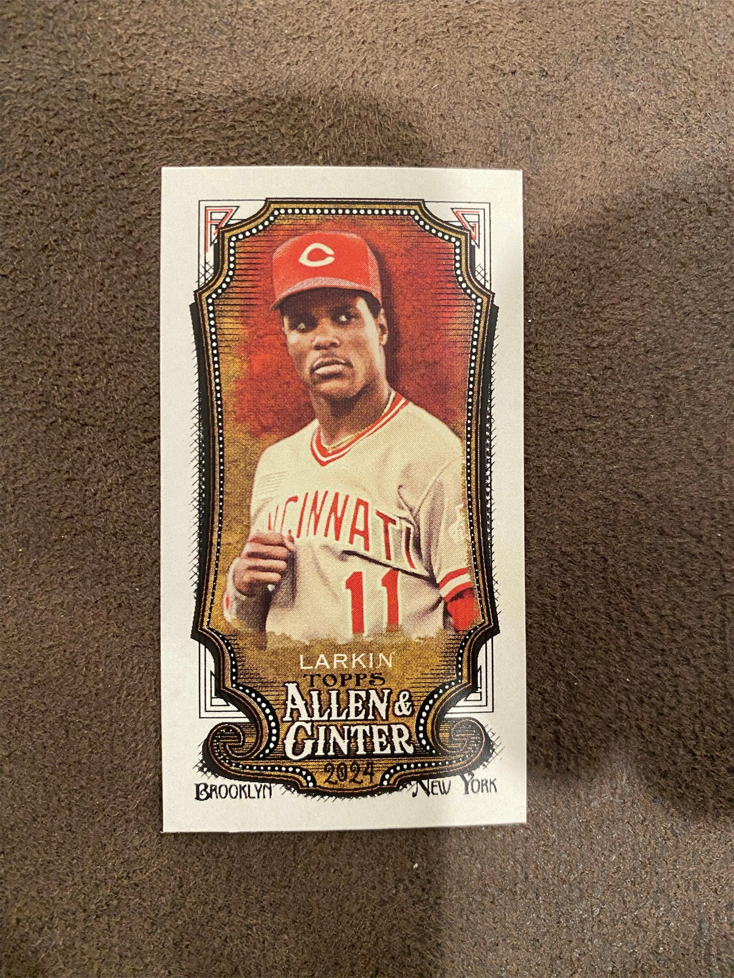 Barry Larkin - 2024 Allen & Ginter - Mini - Reds