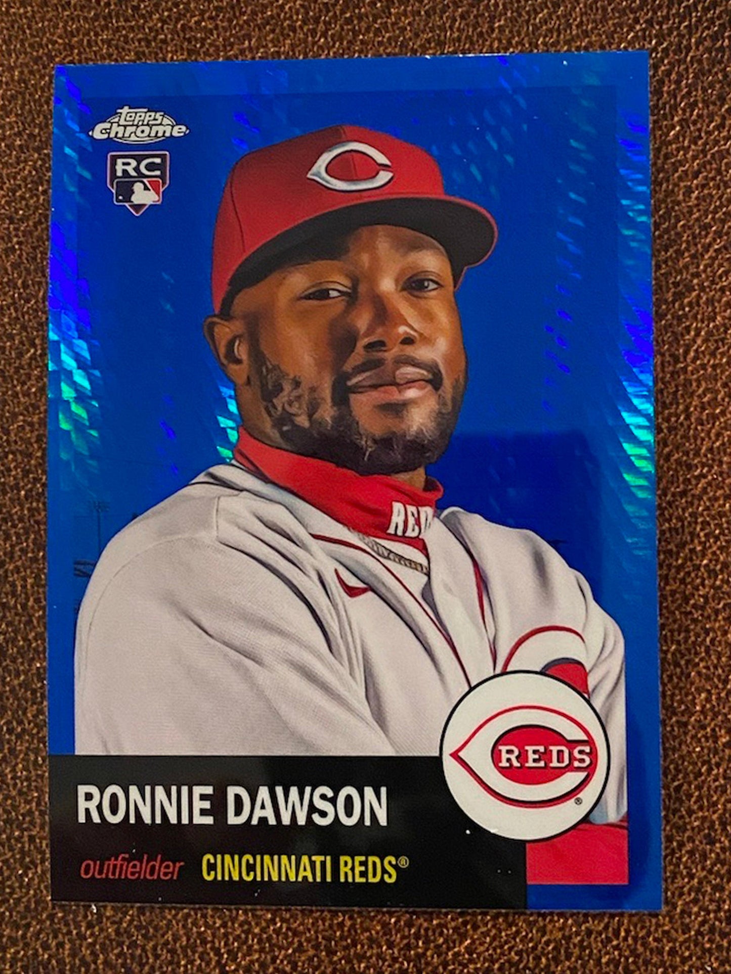 Ronnie Dawson - 2022 Topps Chrome Platinum Anniversary - Blue Prism - Reds