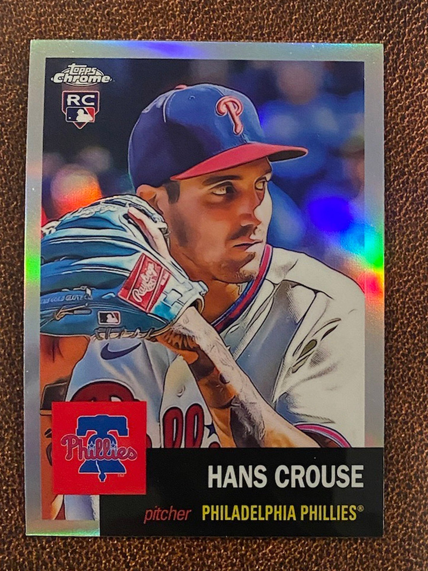 Hans Crouse - 2022 Topps Chrome Platinum Anniversary - Refractor - Phillies