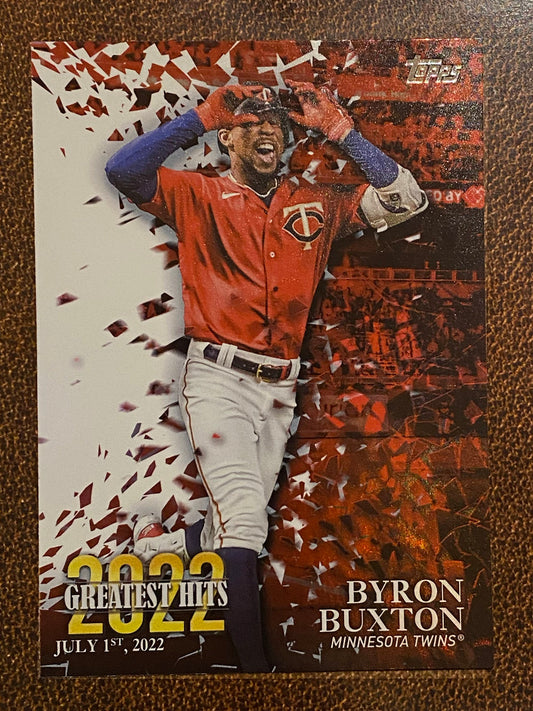 Byron Buxton - 2023 Topps Series 1 - Greatest Hit Inserts - Twins