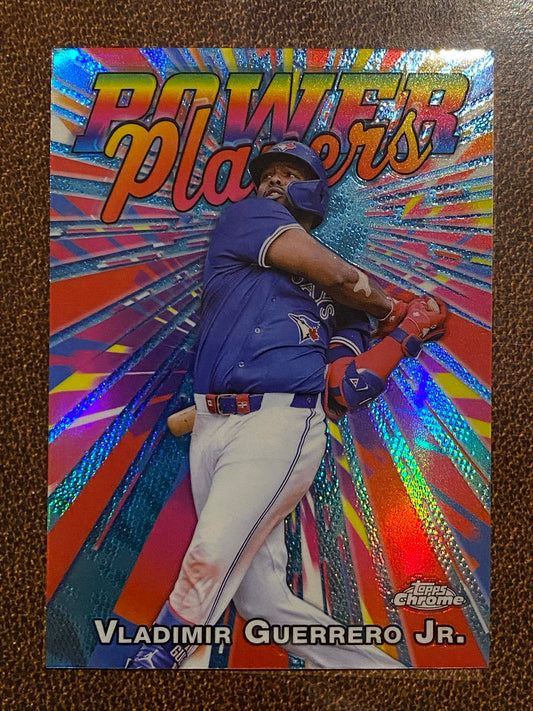 Vladimir Guerrero Jr. - 2025 Topps Chrome - Power Players - Blue Jays