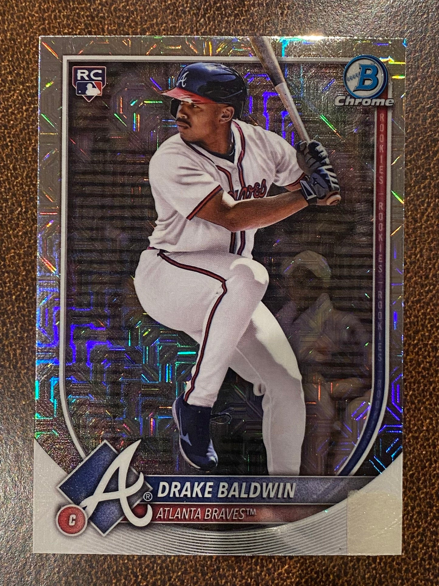 Drake Baldwin - 2025 Bowman Chrome - Mojo Rookie - Braves