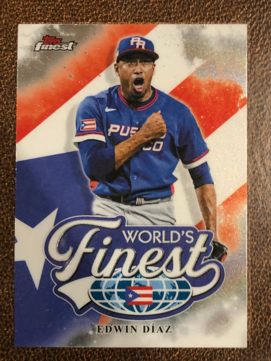 Edwin Diaz - 2026 Topps Finest - World's Finest - Dodgers
