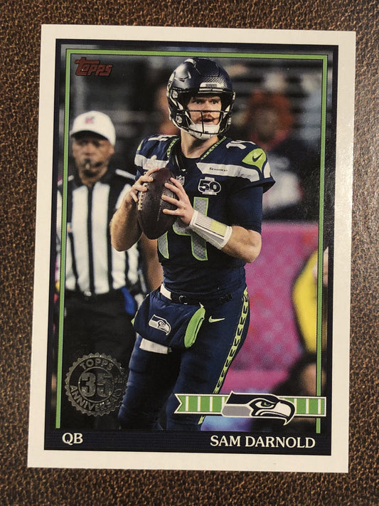 Sam Darnold - 2026 Topps Flagship - 1991 Insert - Seahawks