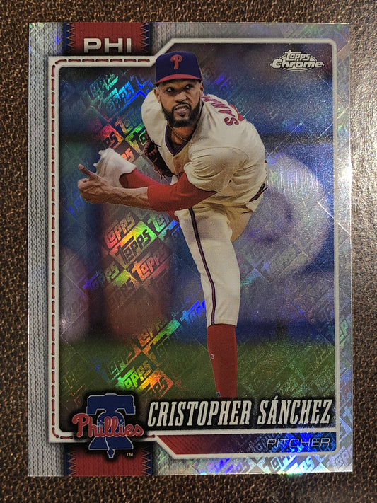 Cristopher Sanchez - 2026 Topps Chrome - Fanatics Topps Foil - Phillies