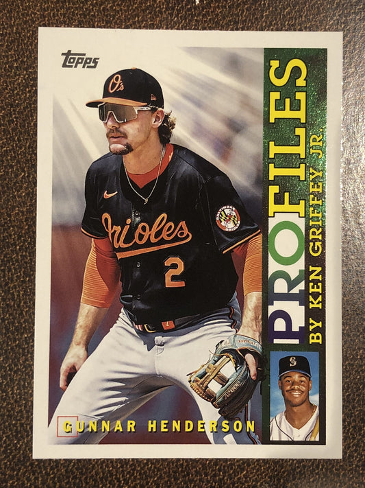 Gunnar Henderson - 2026 Topps Series 2 - Profiles - Orioles