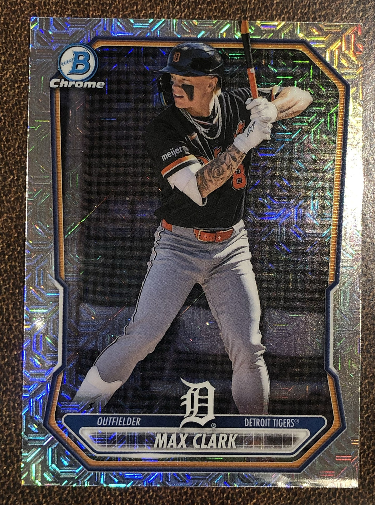 Max Clark - 2026 Bowman Chrome - Prospect MOJO - Tigers