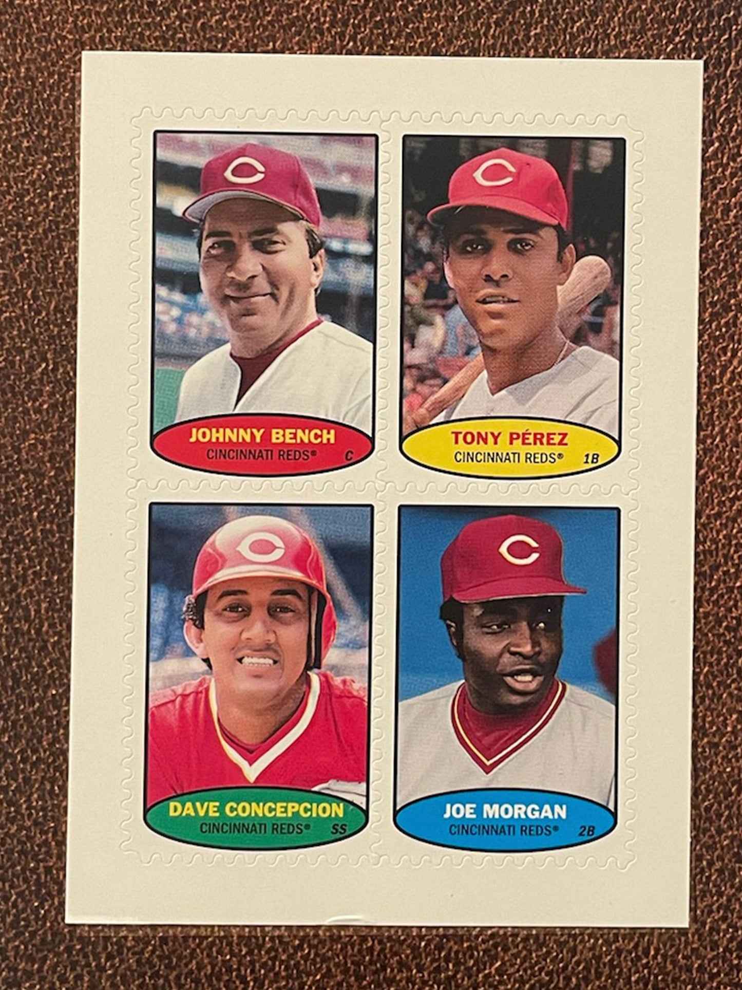 Reds Stamp - 2023 Topps Heritage - Stamp - Reds