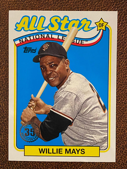 Willie Mays - 2024 Topps Series 2 - 1989 All-Star Insert - Giants