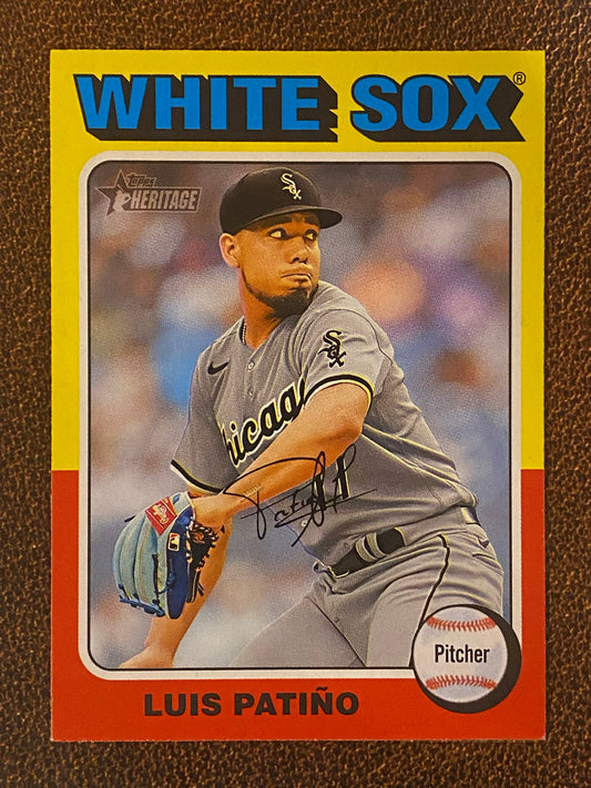 Luis Patino - 2024 Topps Heritage - Low Number Short Prints - White Sox