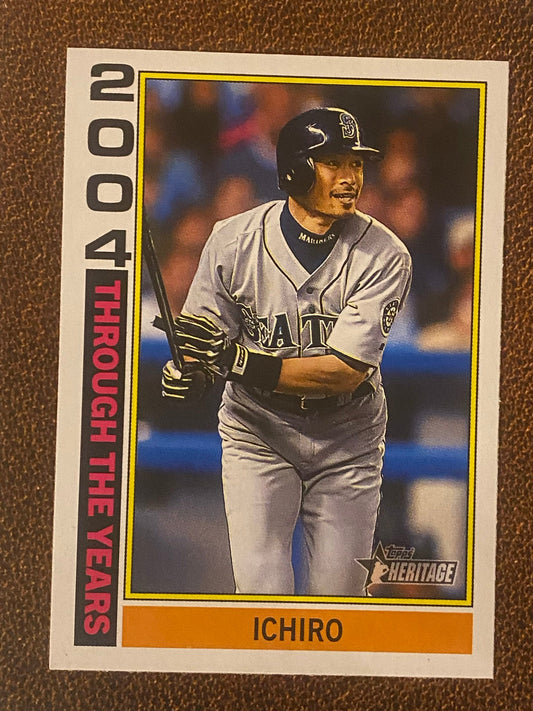 Ichiro - 2025 Topps Heritage - Through the Years Insert - Mariners