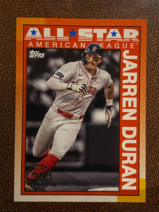 Jarren Duran - 2025 Topps Series 2 - 1990 All Star Insert - Red Sox