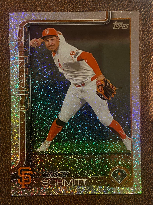 Casey Schmitt - 2025 Topps Series 2 - Sandglitter - Giants