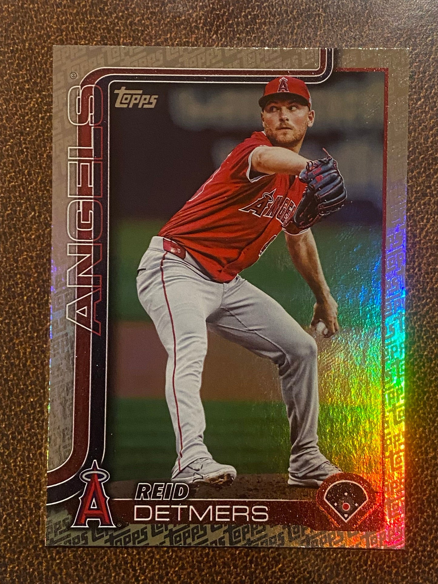 Reid Detmers - 2025 Topps Series 2 - Fanatics Exclusive Topps Foil Border - Angels