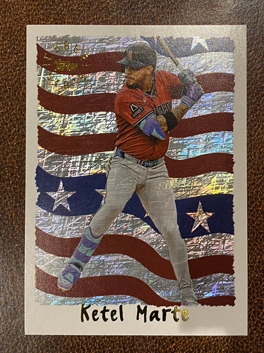 Ketel Marte - 2025 Topps Archives - Cyberstats Insert - Diamondbacks