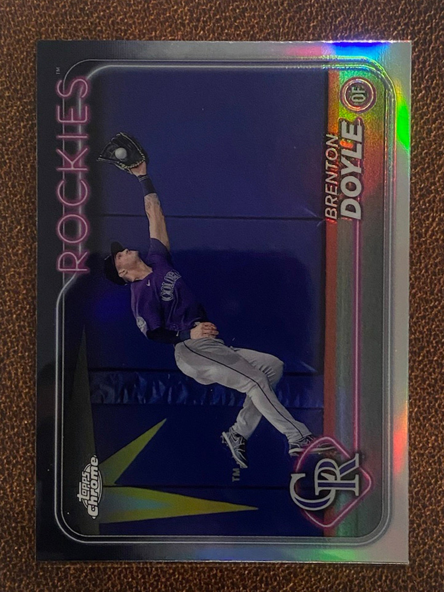 Brenton Doyle - 2024 Topps Chrome - Refractor - Rockies