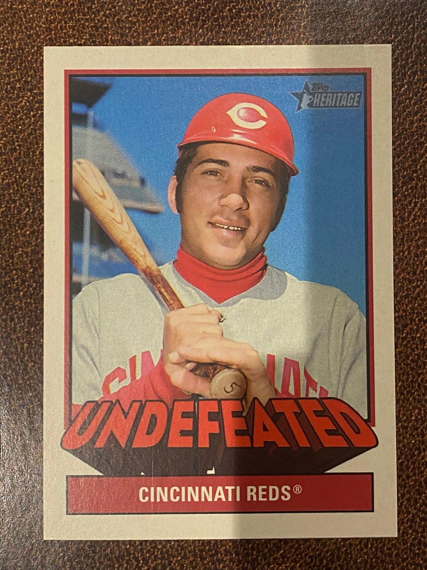 Johnny Bench - 2025 Topps Heritage High Number - Undefeated Insert - Reds