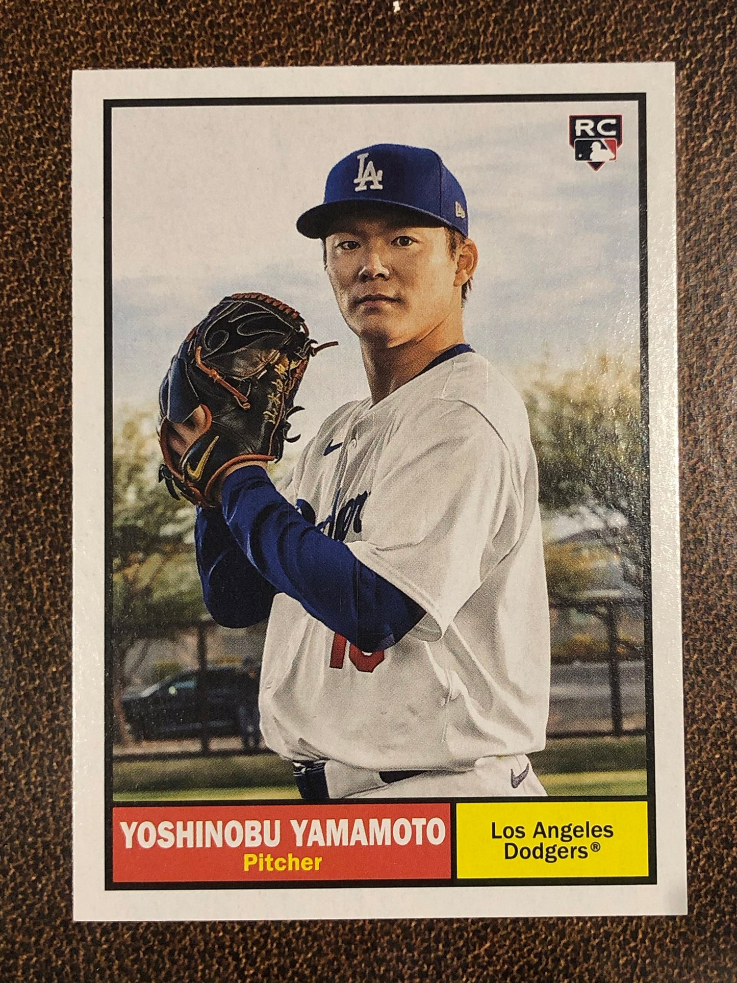 Yoshinobu Yamamoto - 2024 Topps Archives - Base - Dodgers