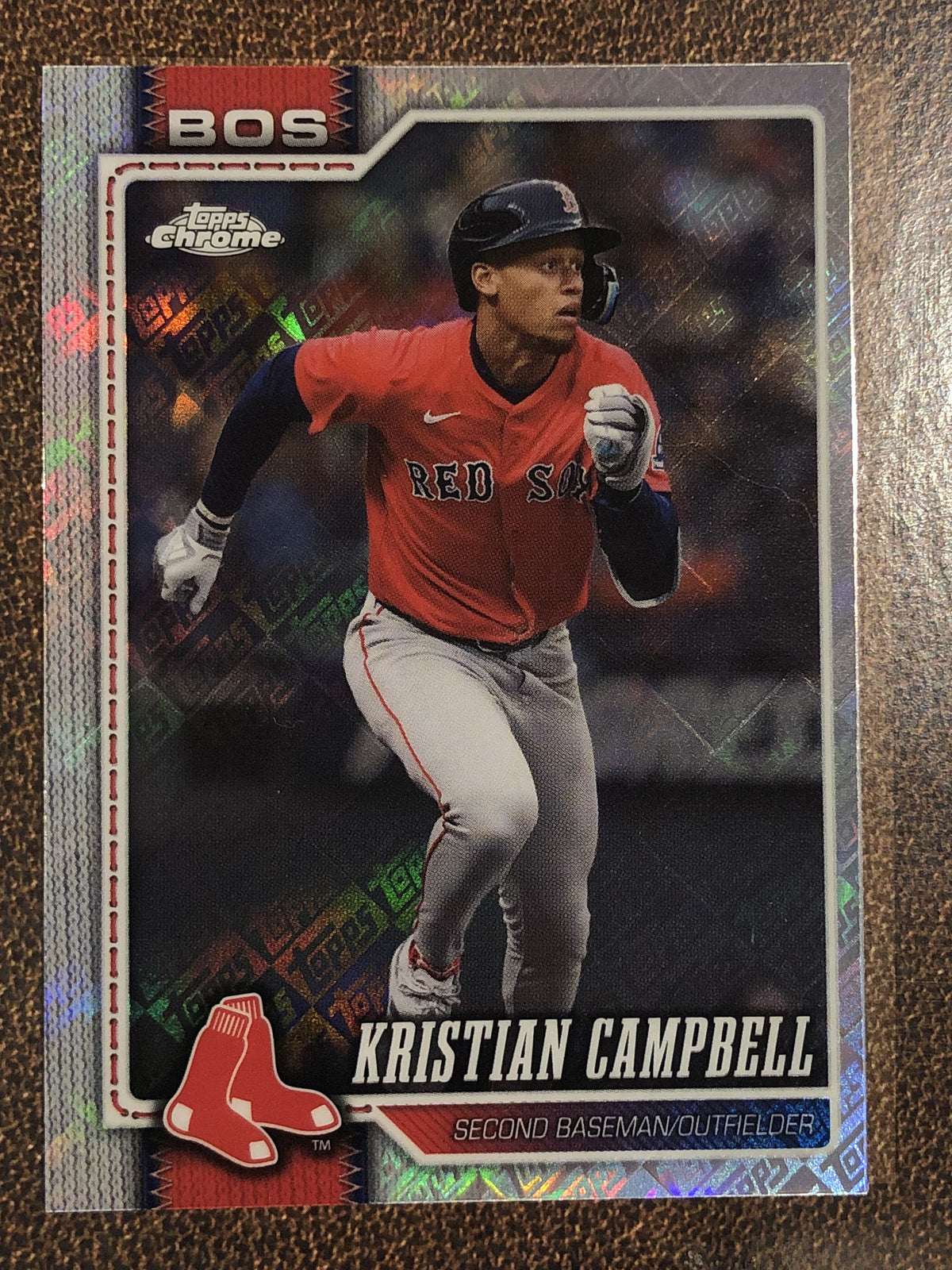 Kristian Campbell - 2026 Topps Chrome - Fanatics Topps Foil - Red Sox