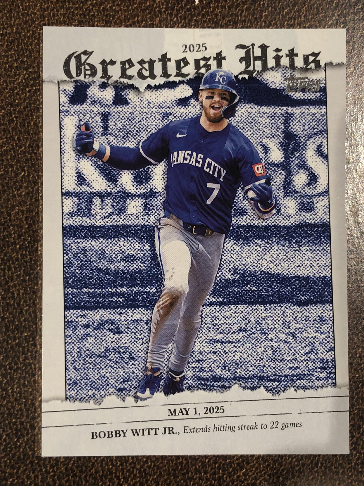 Bobby Witt Jr. - 2026 Topps Series 2 - Greatest Hits - Royals
