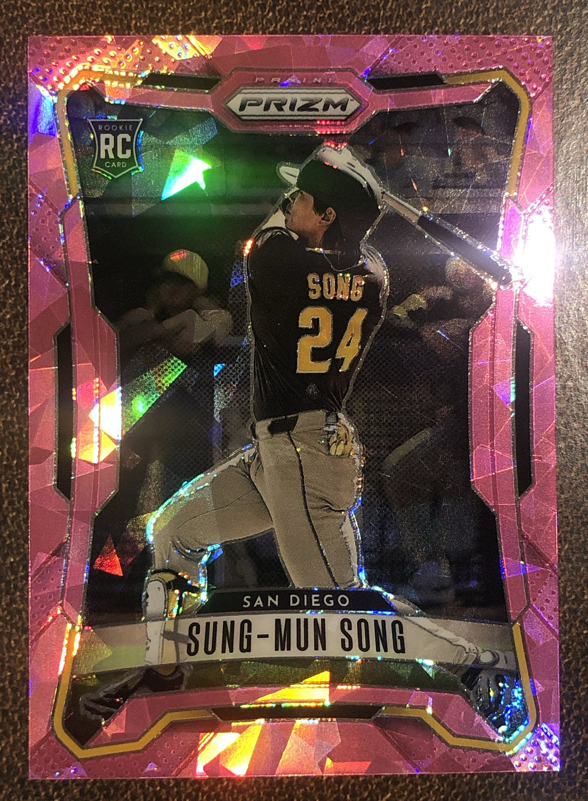 Sung Mun Song - 2026 Panini Prizm - Pink Ice - Padres