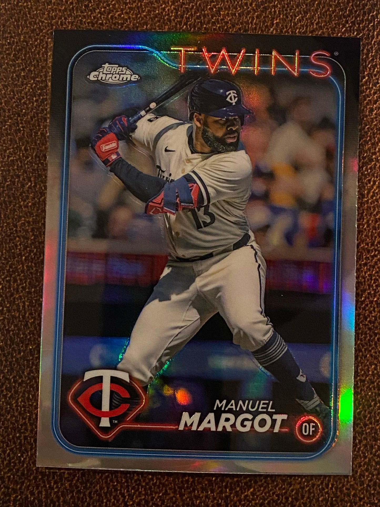 Manuel Margot - 2024 Topps Chrome Update - Refractor - Twins