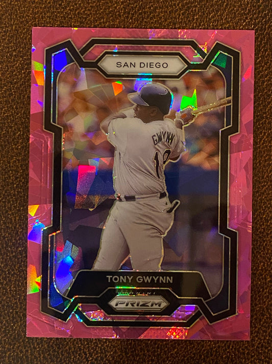 Tony Gwynn - 2024 Panini Prizm - Pink Ice Mega - Padres