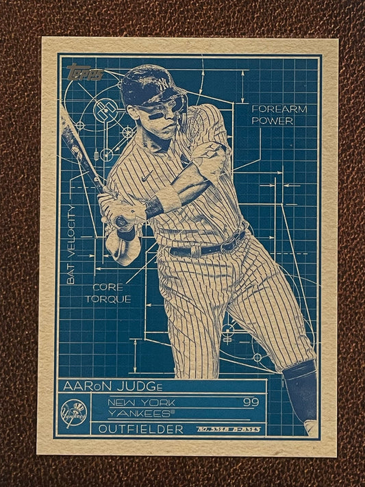 Aaron Judge - 2024 Topps Series 1 - Superstar Blueprint - Yankees