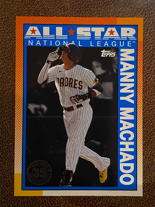 Manny Machado - 2025 Topps Series 2 - 1990 All Star Insert - Padres