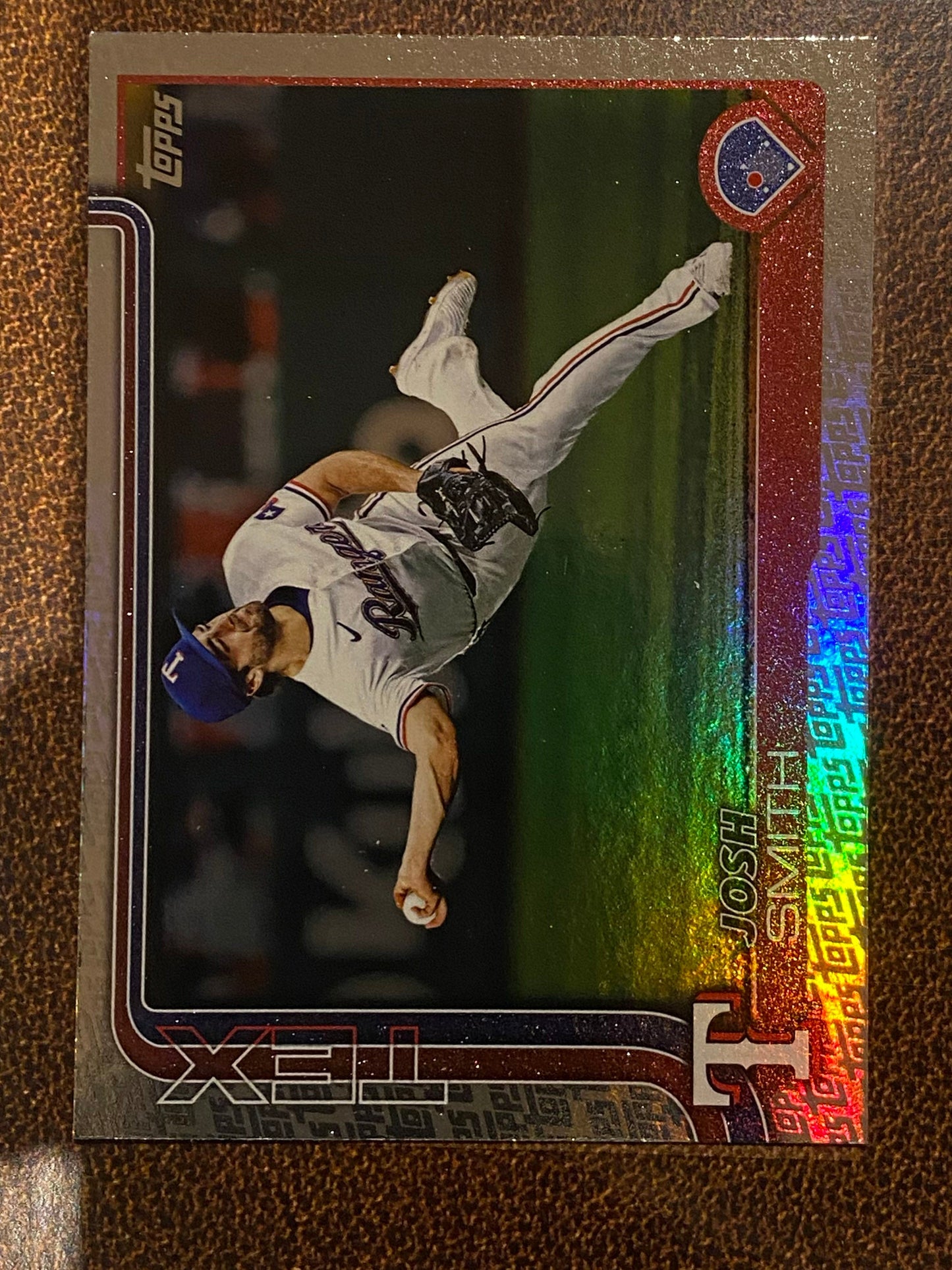 Josh Smith - 2025 Topps Series 2 - Fanatics Exclusive Topps Foil Border - Rangers