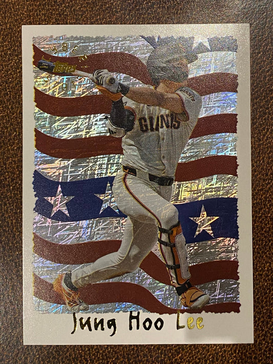 Jung Hoo Lee - 2025 Topps Archives - Cyberstats Insert - Giants