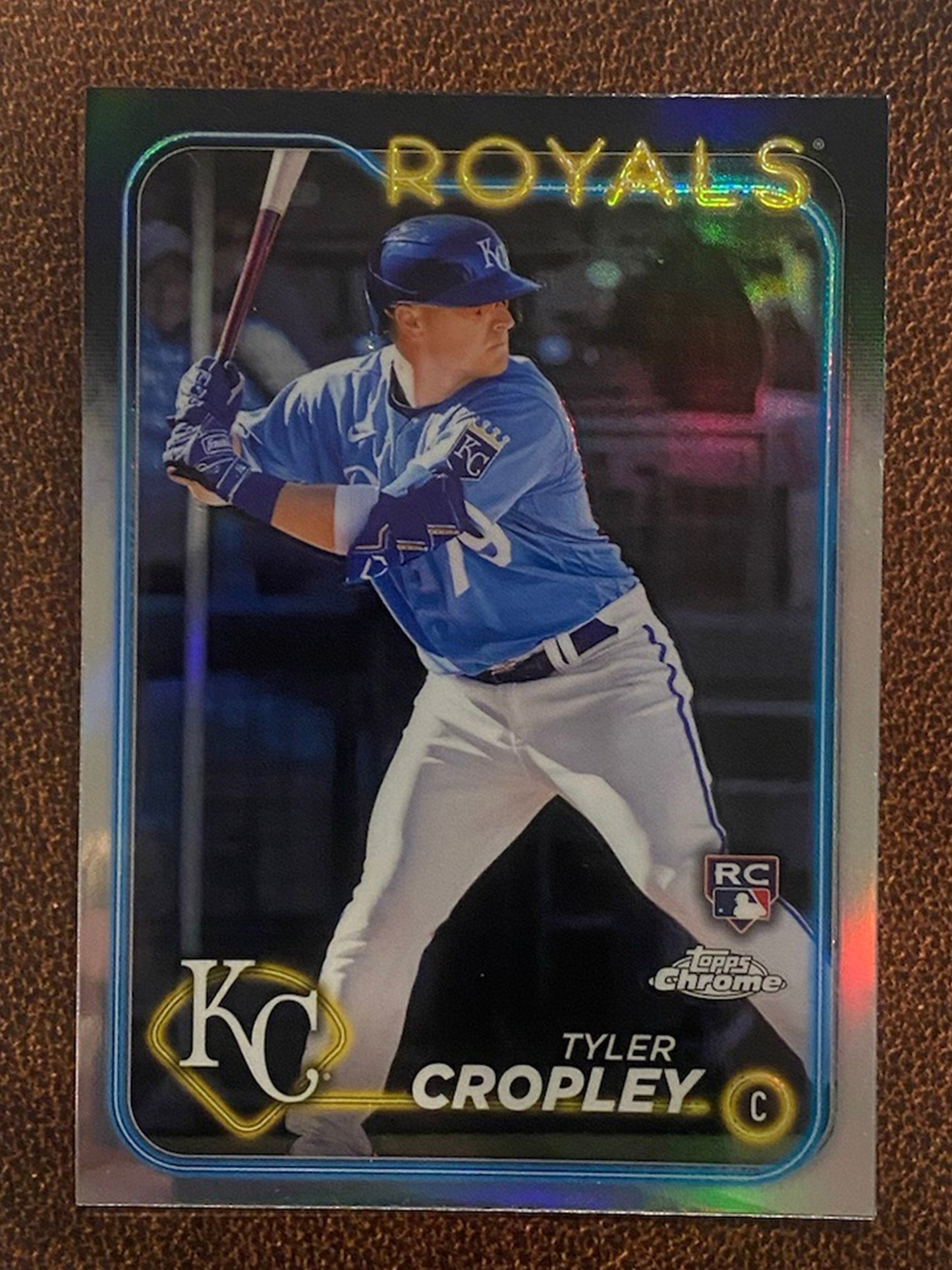 Tyler Cropley - 2024 Topps Chrome - Refractor - Royals