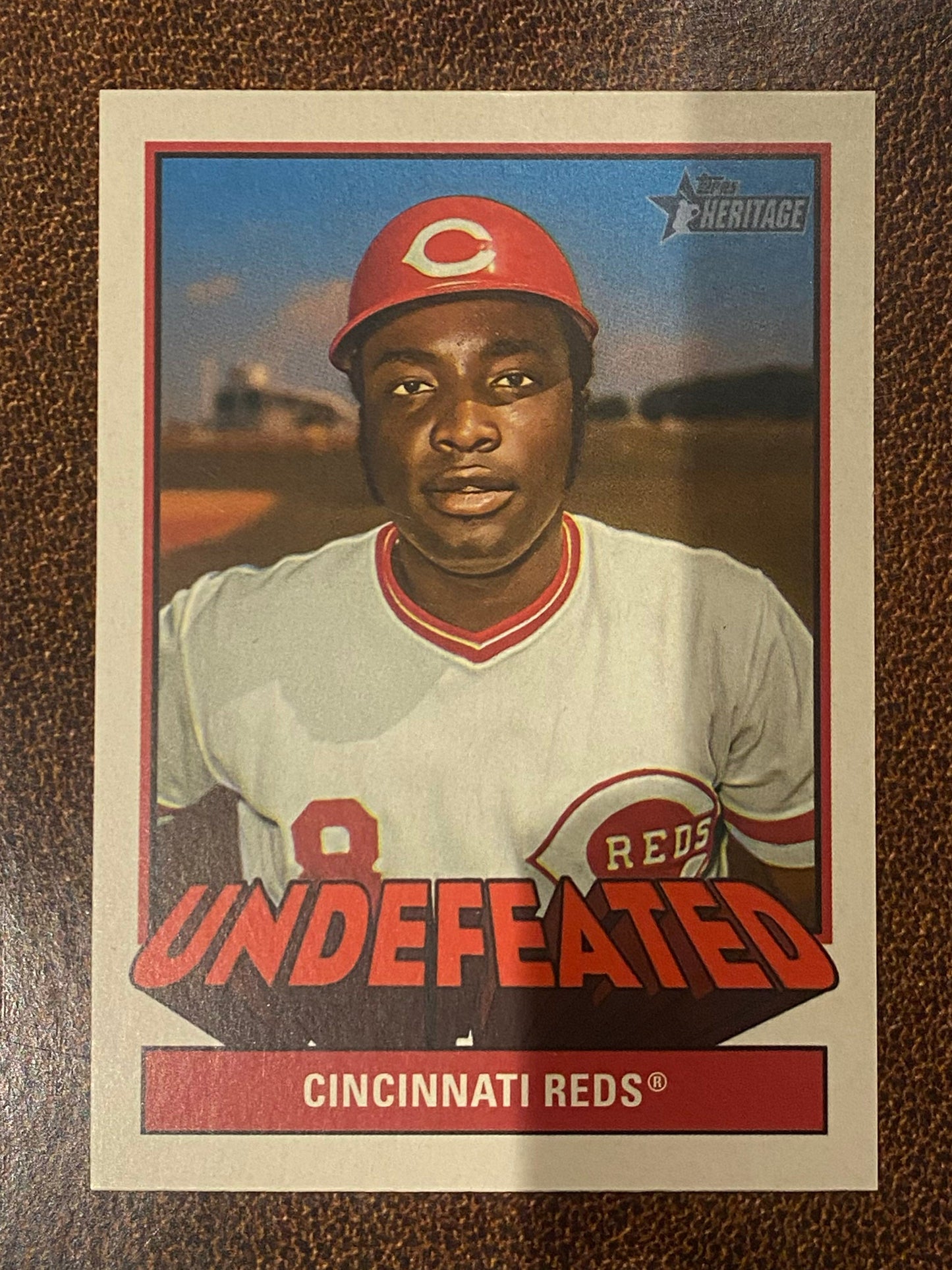 Joe Morgan - 2025 Topps Heritage High Number - Undefeated Insert - Reds